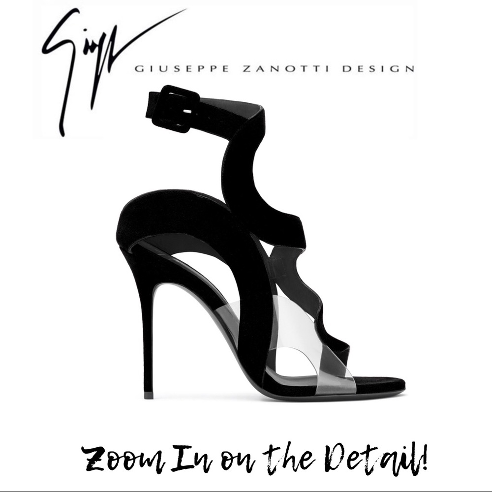 GIUSEPPE ZANOTTI Black Celebrity Heels - NEW - Picture 6 of 8